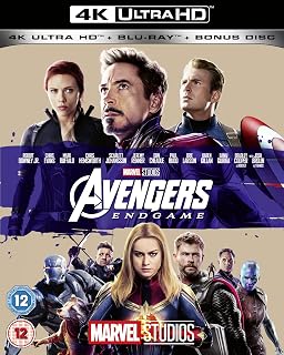 Avengers: Endgame 4k Ultra-HD Includes Bonus Disk [Blu-ray] [2019] [Region Free]