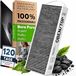 1 Activated Carbon Filter for Bora Pure PUAKF for your Puru or PUXU Convection Hob