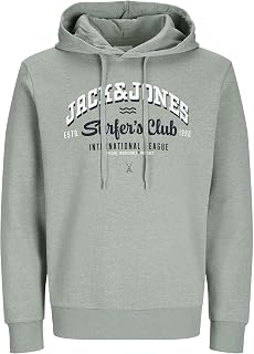 JACK & JONES plus size hoodie with logo