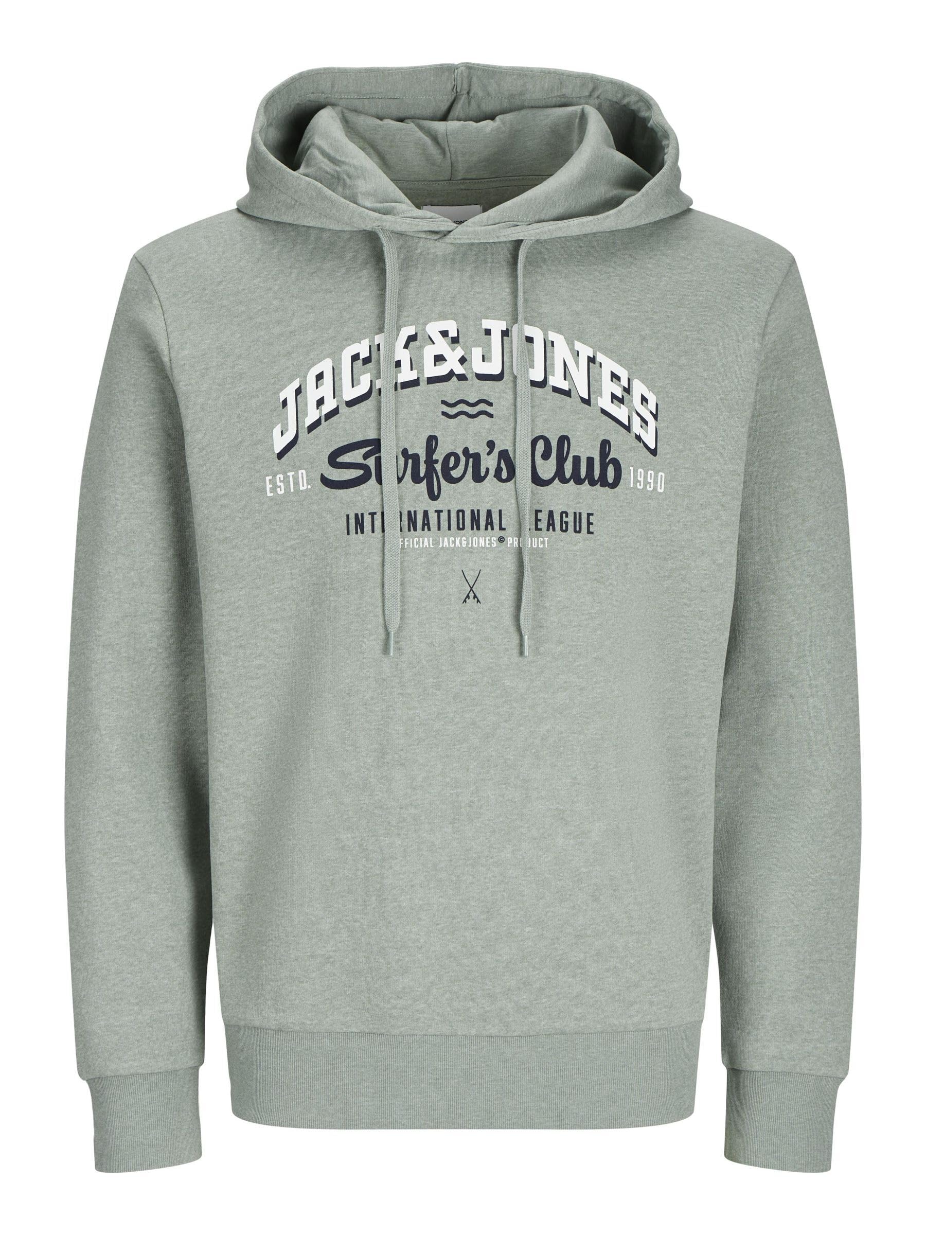 JACK & JONES plus size hoodie with logo