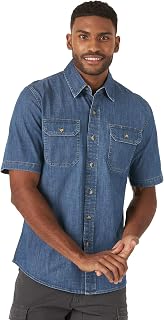 Wrangler Authentics Men's Short Sleeve Classic Woven Shirt