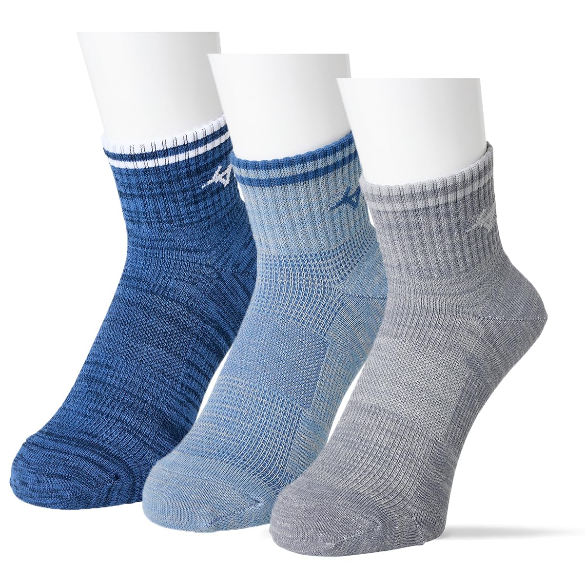 MIZUNO WORK A81-562 Men's Work Socks, Moisture Resistant, Dry Material, Tear Res
