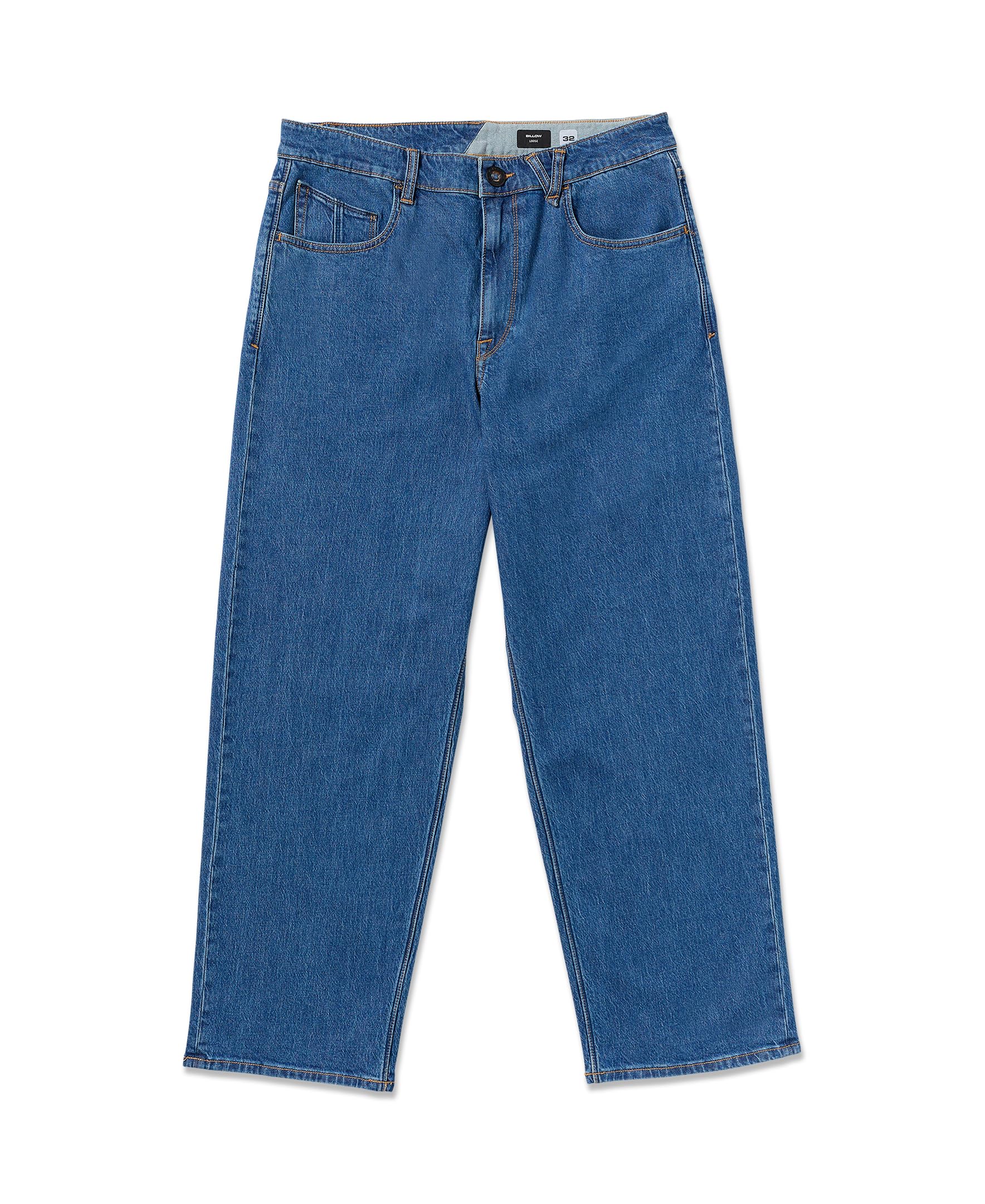 Volcom - Billow Loose Fit Baggy Denim Jeans - Relaxed Vintage Style, Soft Cotton