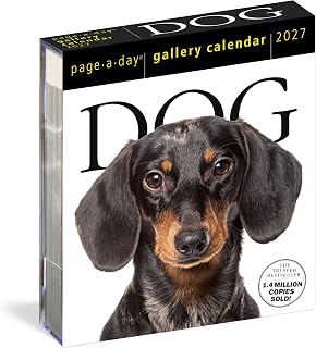 Dog Page-A-Day® Gallery Calendar 2027: An Elegant Canine Celebration