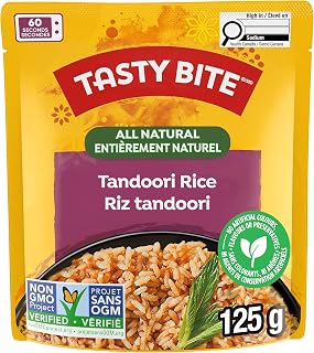 Tasty Bite All Natural Tandoori Rice, 125G