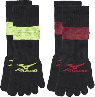 MIZUNO(ミズノ) MIZUNO WORK 安全靴用 5本指 靴下 メンズ ワークソックス 作業用 強靭 フィット 高耐久 速乾 サポート設計 スポーツ689710メンズ
