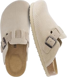 CUSHIONAIRE Women's Hana Clogs with Cork Footbed and Comfort Large Widths Available