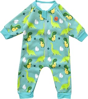 Swimbubs Baby Swimming Warm Suit Boys Fleece Lined Wetsuit Girls UV UPF50 Sun Protection Swimsuit