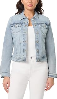 kensie Jeans for Women Forever Denim Outerwear Jacket, Small to X-Large