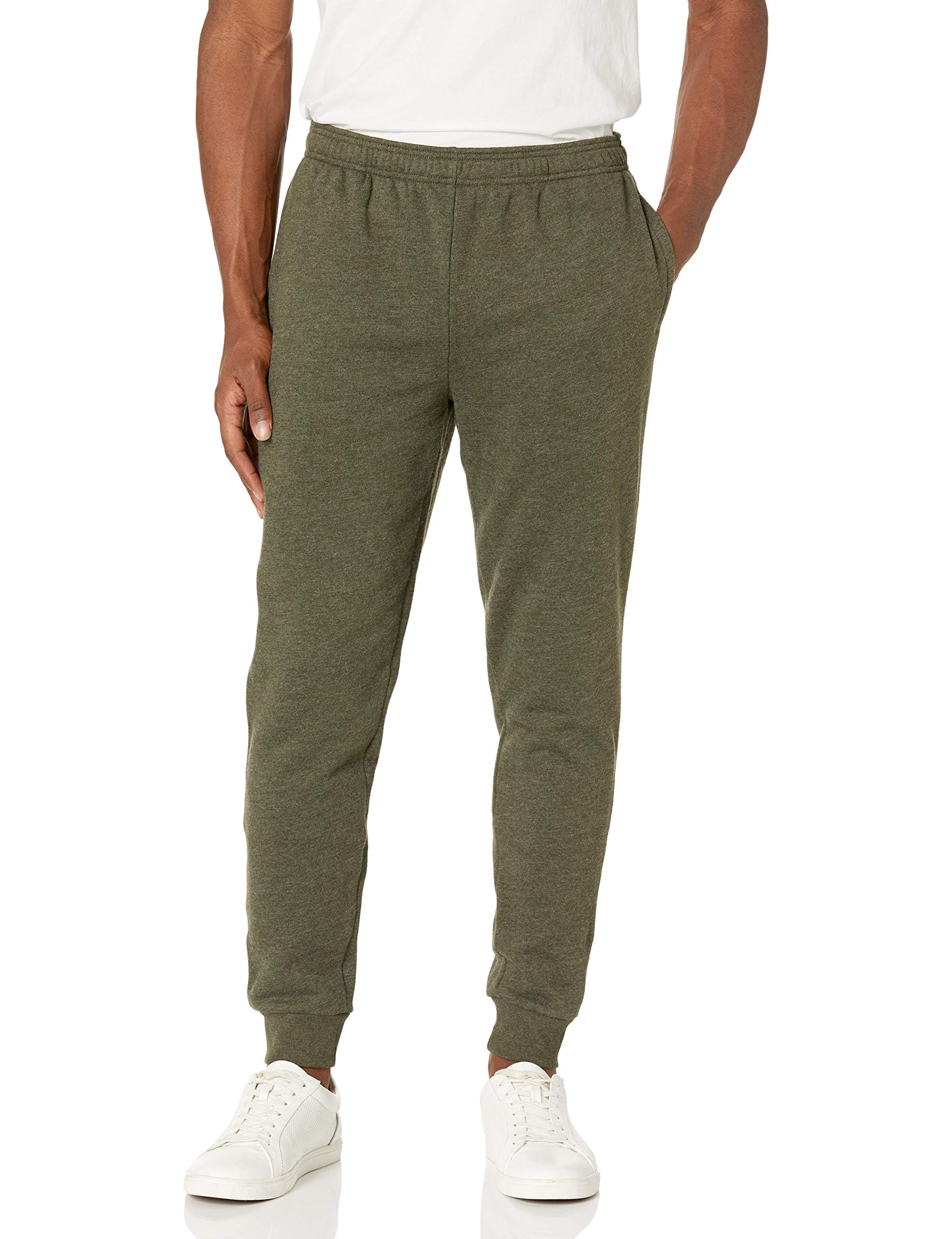 Amazon Essentials Mens Comfort Fit Fleece Jogging Bottoms