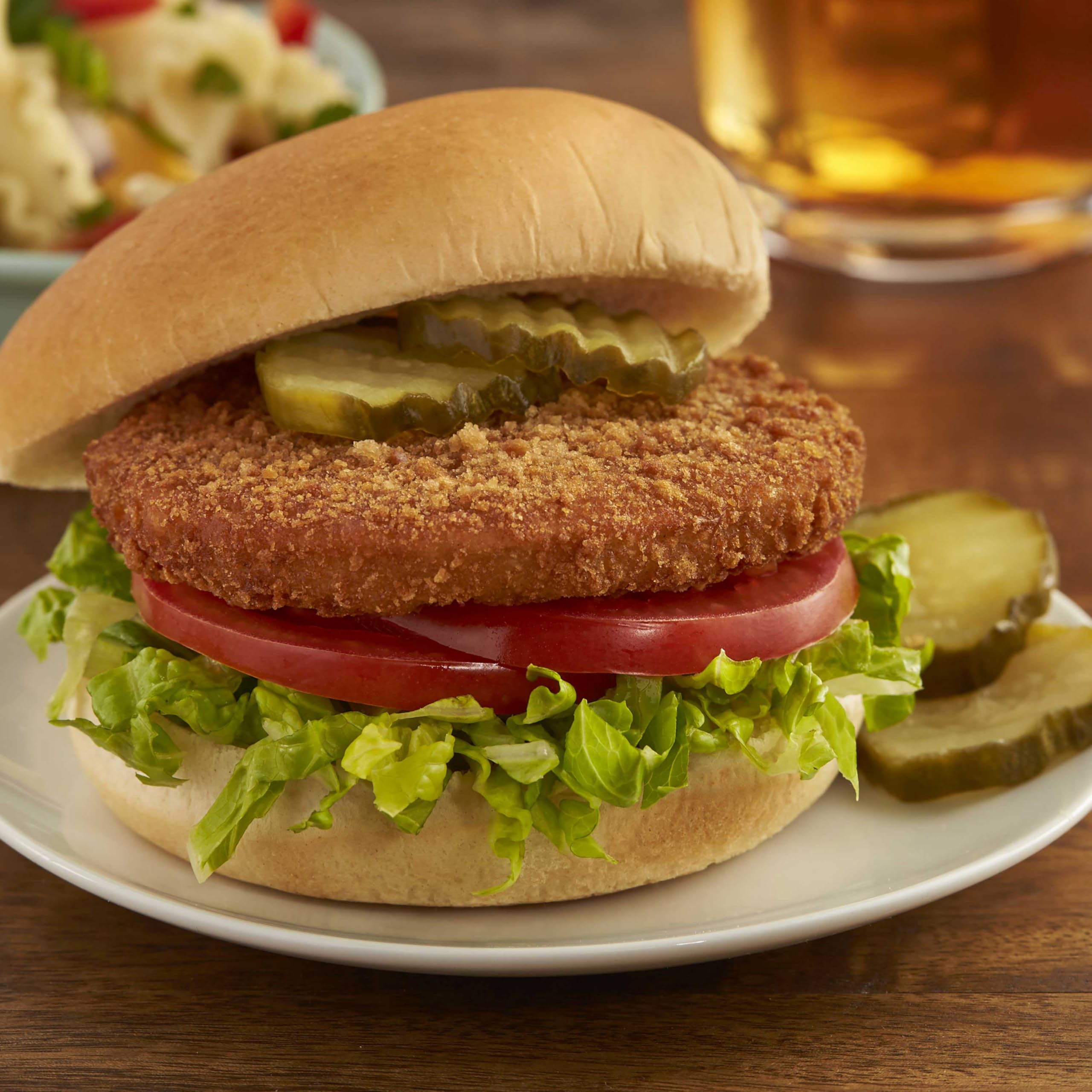 MorningStar Farms Plant-Based Veggie Chik Patties, Breaded Poultry-Style Soy Pro