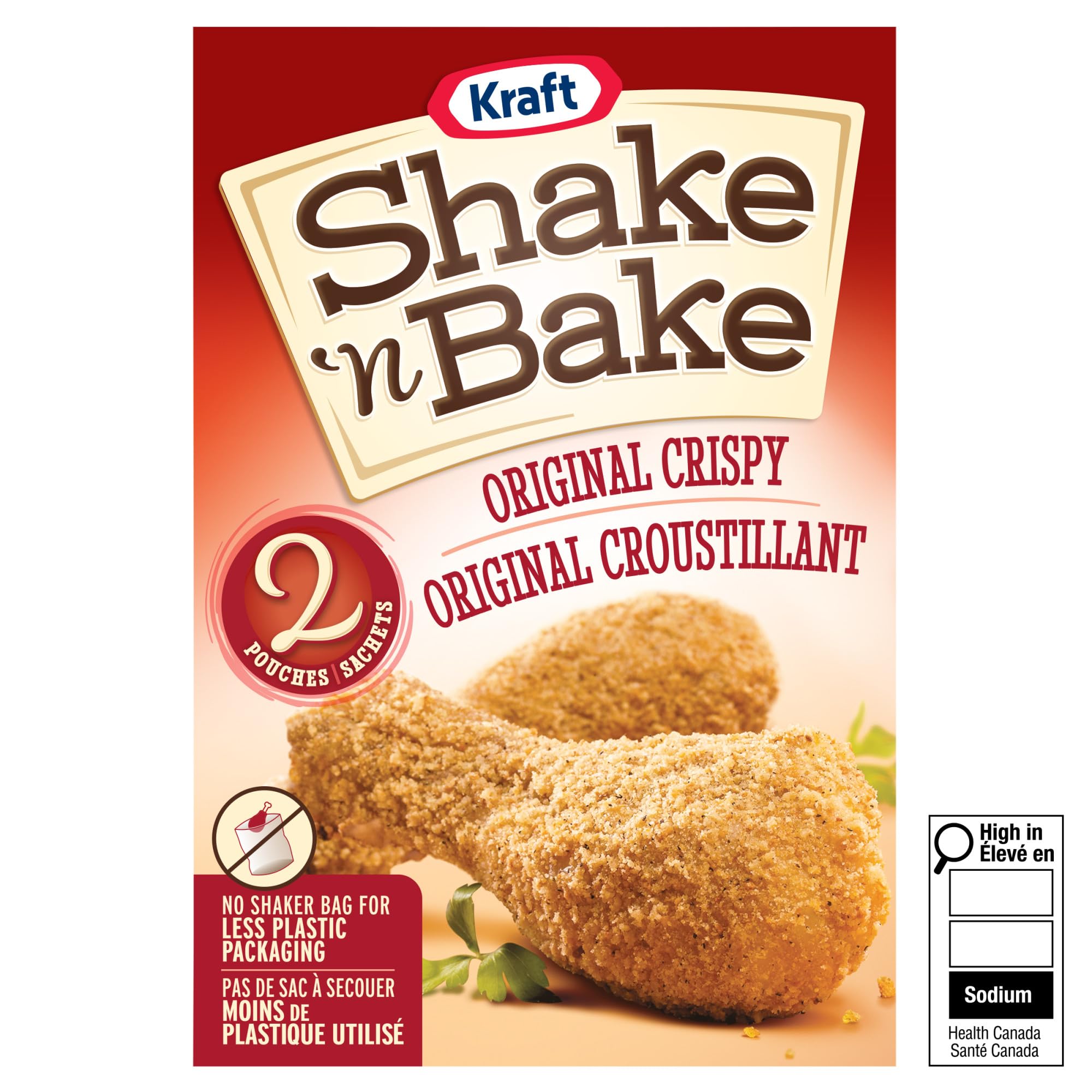 Shake 'N Bake Original Crispy Coating Mix, 142 g Box