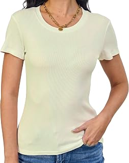 ASAIR Ribbed Tshirt for Women