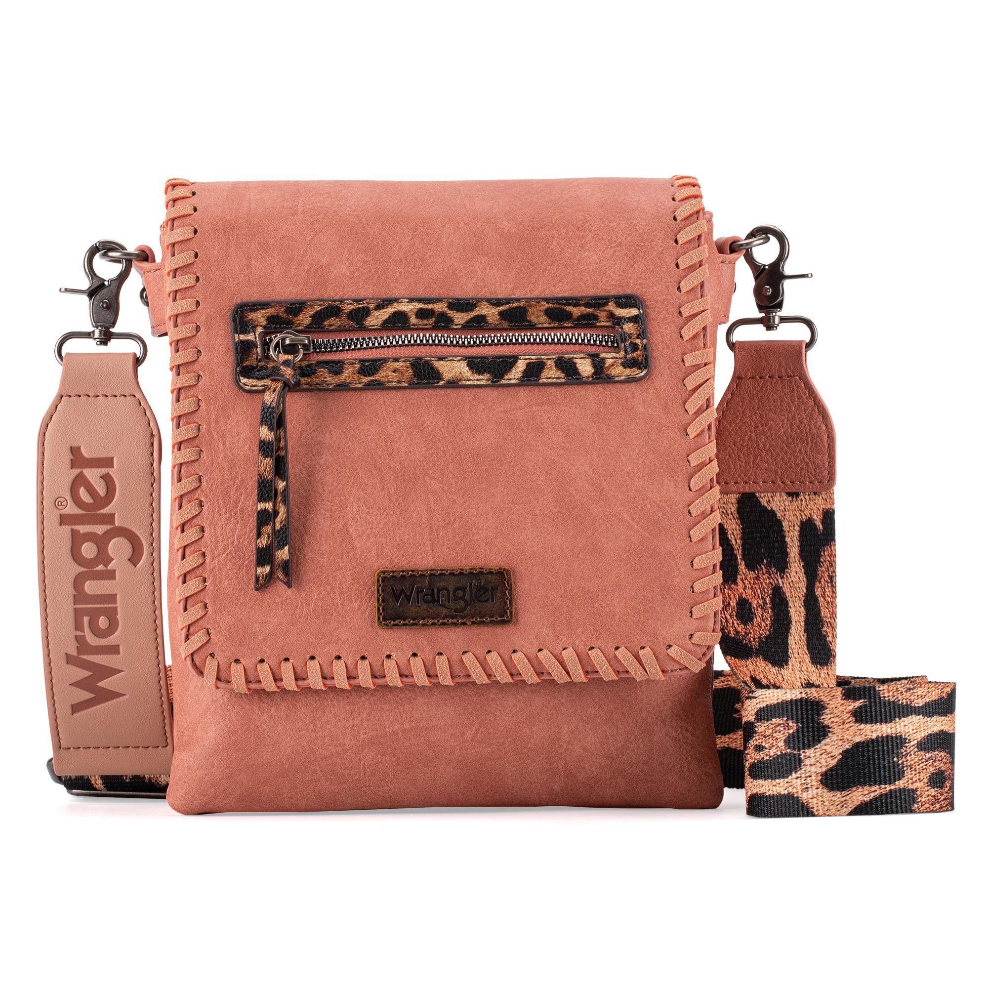 Wrangler Crossbody Bags for Women Vintage Hand Woven Shoulder Purse