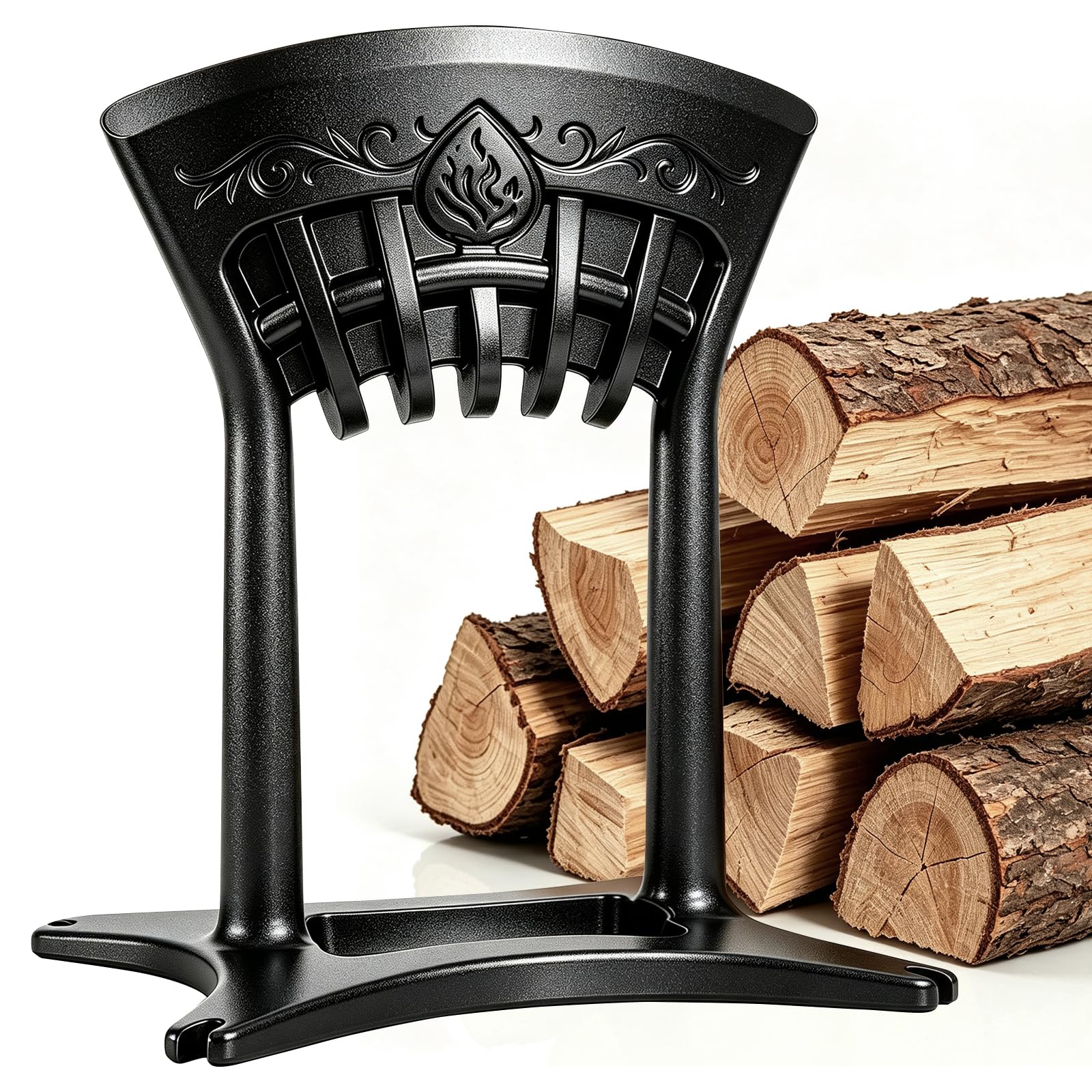 Kindling Splitter XL, Heavy Duty Wood Splitters for Firewood | Manual Log Splitt