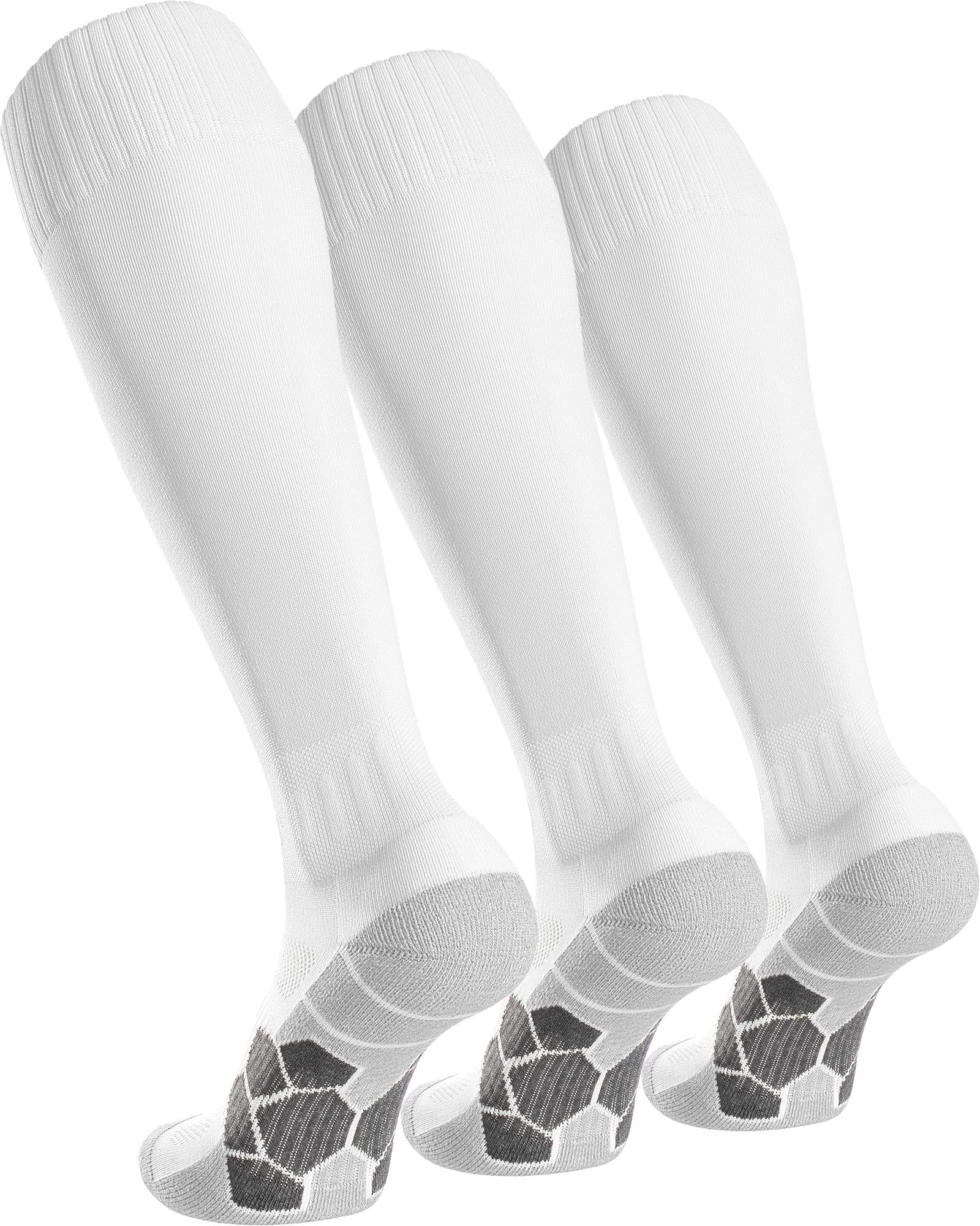 APTESOL Knee-Length Football Socks (3/5 Pairs) Children Youth Adults Long Sports
