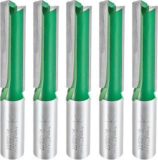 Trend CraftPro Kitchen Fitter Worktop Router Cutter Bit, 1/2 Inch Shank, 12.7mm Cut Diameter & 50mm Cut Length, Pack of 5, Tungsten Carbide Tipped, CR/KFP/5