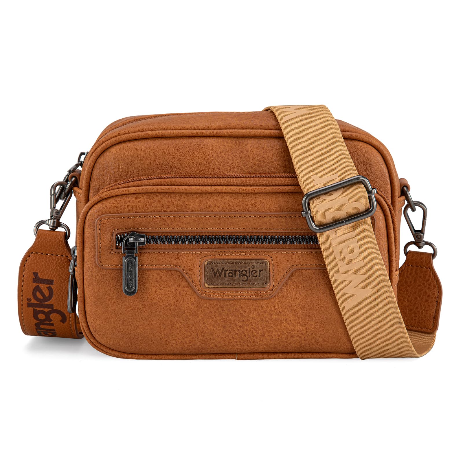 Wrangler Crossbody Bag for Women Multi Pocket Crossover Bag Shoulder Pursea with