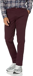 Amazon Essentials Men's Casual Stretch Chino Trousers with Classic Cut