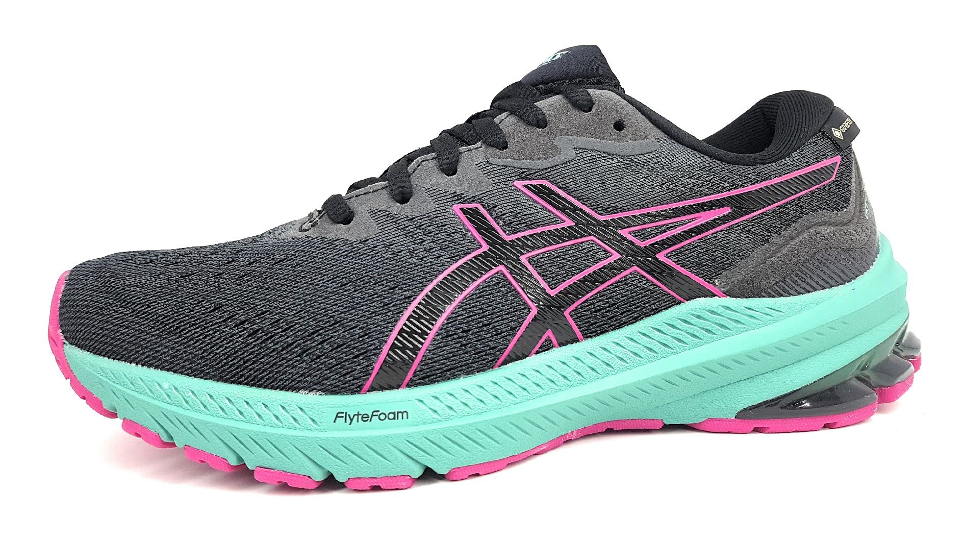 ASICS Women's GT-2000 11 Trainers, Black Fuchsia Red, 38 EU