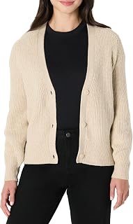 Amazon Essentials Women's Soft Touch Ribbed Cardigan