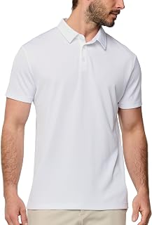 Dri Fit Polo Shirts for Men Moisture Wicking Quick Dry Golf Polo S-4XL