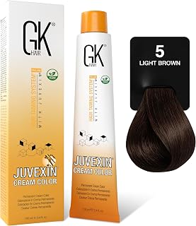 GK Hair Hair Colour Cream 100 ml - Nourishing Semi-Permanent Hair Colour for Styling, Natural and Intense Tones, Ideal for Highlights, Reflections and Uniform Results with