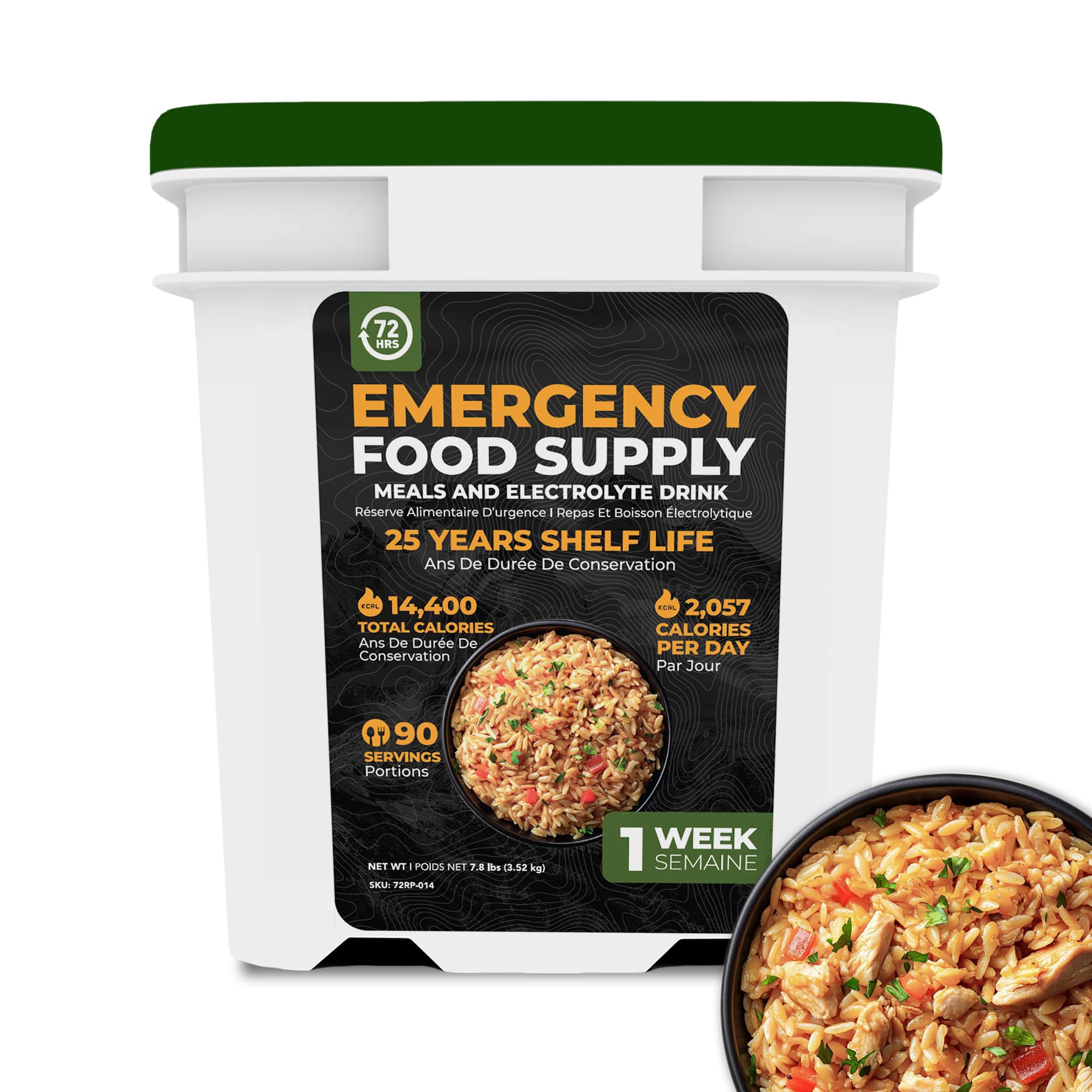 72HRS Emergency Food Supply Survival Food Kit | 3-day Survival Camping Food Supp