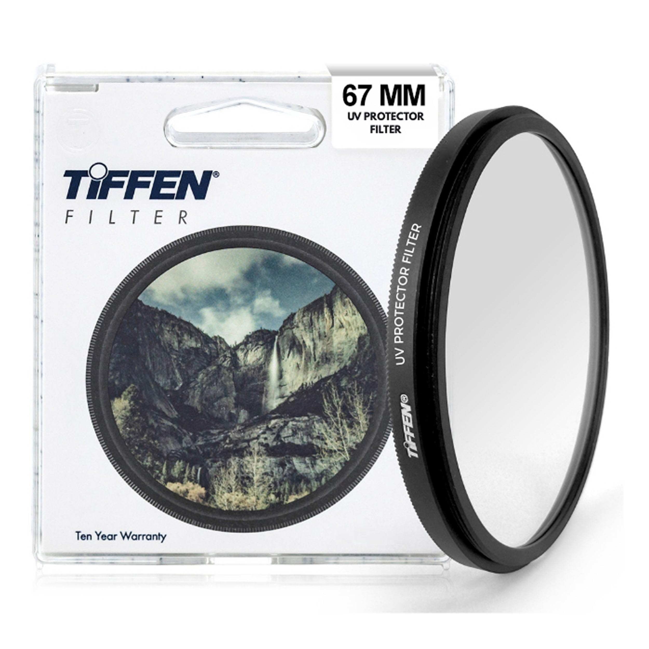 Tiffen 67mm UV Protector Filter 67mm Lens Filter Impact & Scratch Resistant | Ul