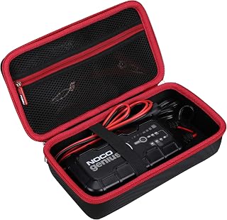 FBLFOBELI Hard Case for NOCO GENIUS10 GBX45 GB50 Jump Starter (Case Only) | Hard EVA Shell for GOOLOO GT4000 GT4000S GT6000 GT3000 Jump Starter, Waterproof & Shockproof, Dual-Layer Storage
