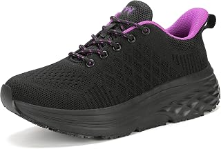 AVW Womens Non Slip Work Shoes Walking Sneakers Food Service Kitchen Shoes