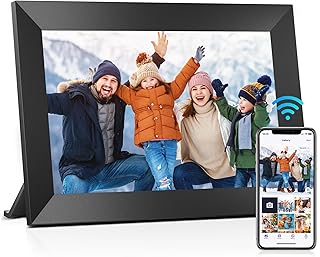 Uhale Digital Picture Frame 10.1" WiFi Electronic Photo Frames 32GB Storage | 1280 x 800 HD IPS Touch Screen, Supports SD Card, Instantly and Securely Share Memories, Send Wishes from Anywhere