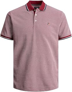Jack & Jones Jprwinblu Polo SS PS da Uomo