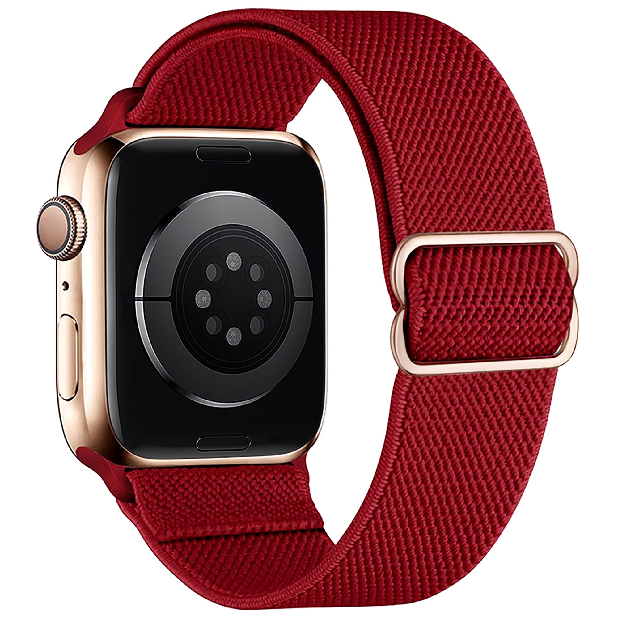 Compatible with Apple Watch Strap 38mm 40mm 42mm 44mm Soft Silicone Replacement 