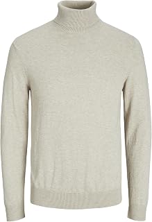 JACK & JONES Jjeemil Knit Roll Neck Noos T-Shirt High Neck Men
