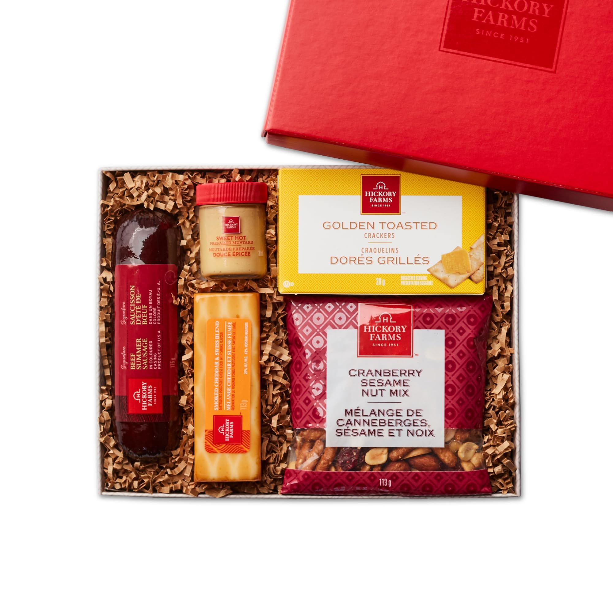 Hickory Farms Hickory Holiday Selection Gift Box | Small Gift Box | Meat & Chees