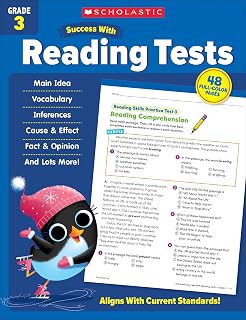 Scholastic Success with Reading Tests Grade 3 Workbook