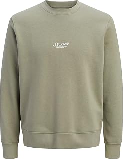 JACK & JONES JJESOHO Men's Sweat Crew Neck Noos Jjesoho Sweat Crew Neck Noos (Pack of 1)