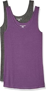 Amazon Essentials Women's Slim-Fit Vest, Pack of 2