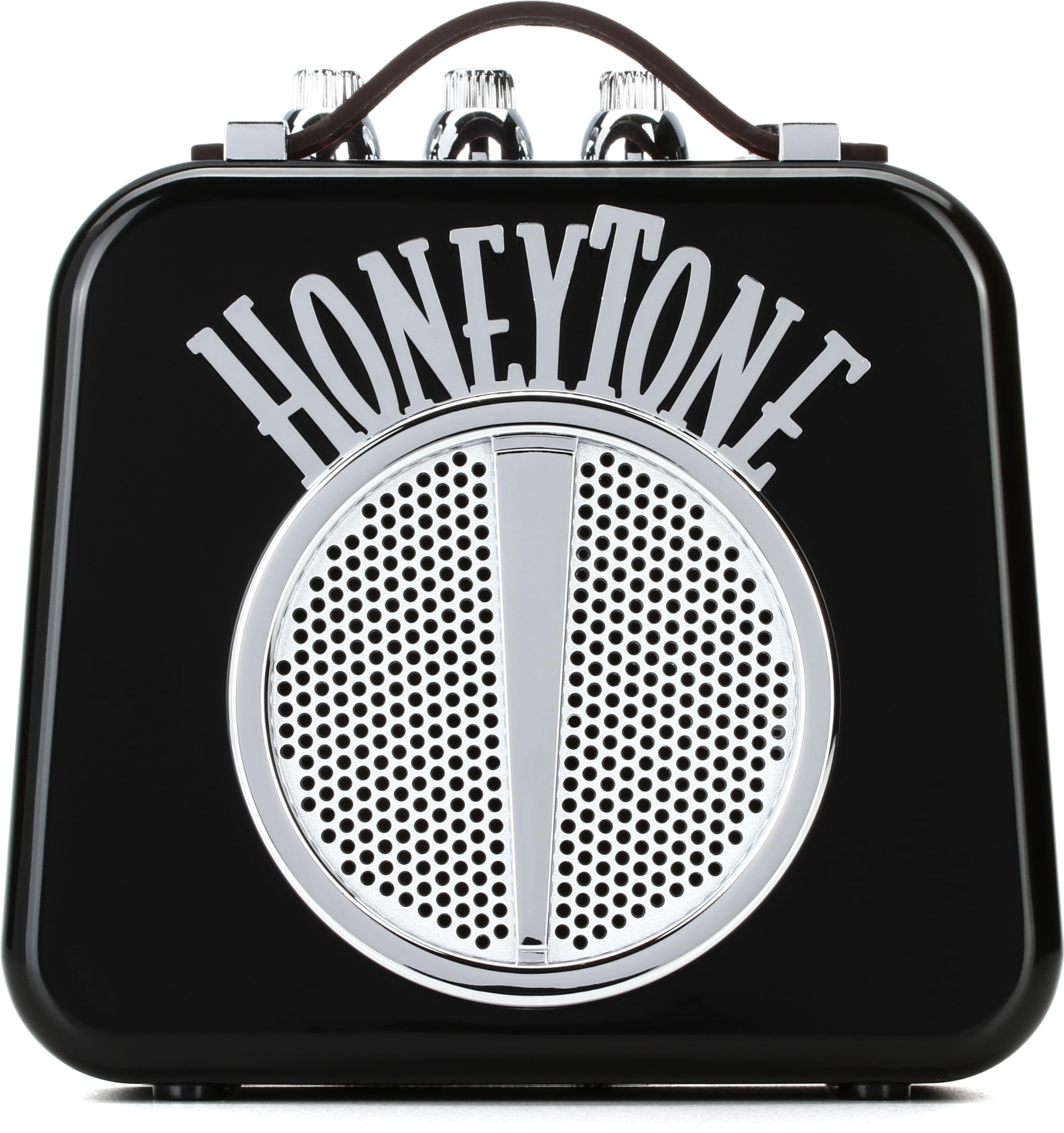 Danelectro Honeytone N-10 Guitar Mini Amp, Black with belt clip | Includes belt 