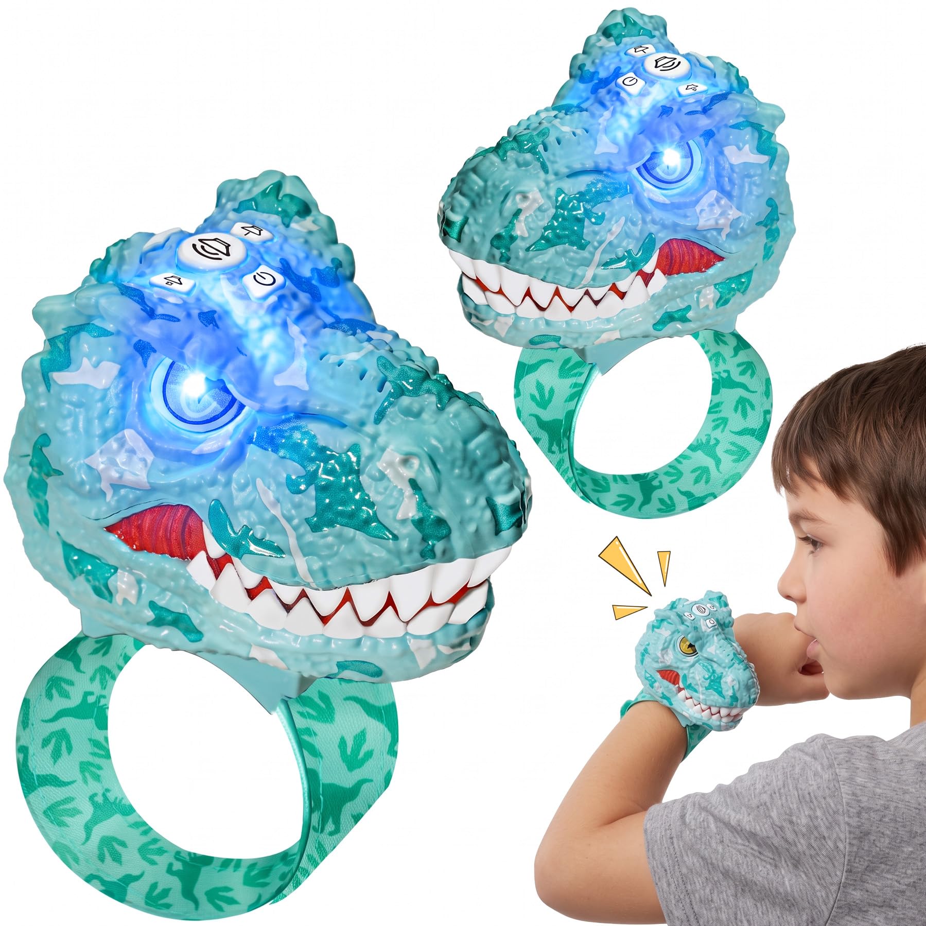 Dinosaur Walkie Talkies for Kids 2 Pack Long Range Dino Kids Walkie Talkies | Ca