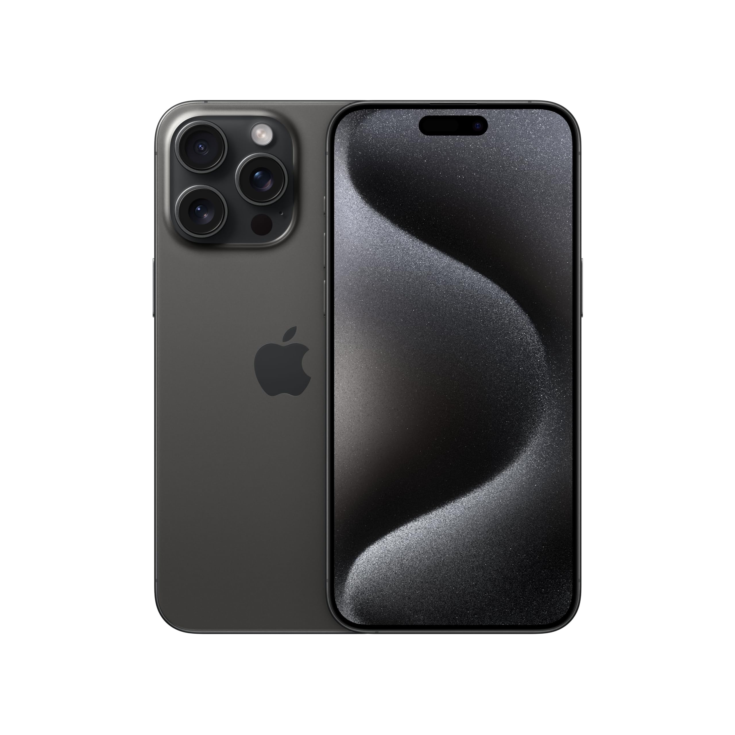 Apple iPhone 15 Pro MAX 256GB - Titanium Black (Renewed)