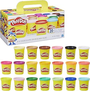 Hasbro Play-Doh A7924EU6 Super Colour, Set of 20, for imaginative and creative play