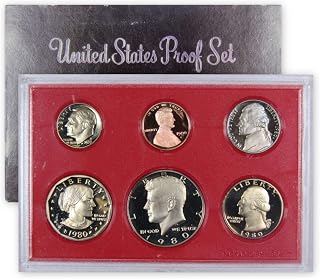 1980 Clad Proof Set U.S. Mint Original Government Packaging OGP | Collectible 6-Coin Set: U.S. Mint Proof Set, 1980-S