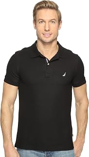 Nautica Men's Slim Fit Short Sleeve Solid Polo Shirt