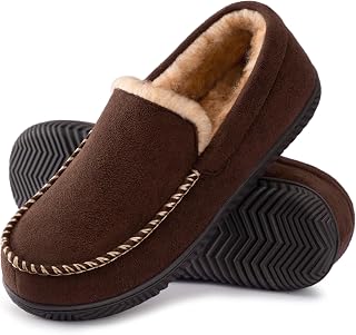 RockDove Herren Alexander Flanell Loafer Hausschuhe