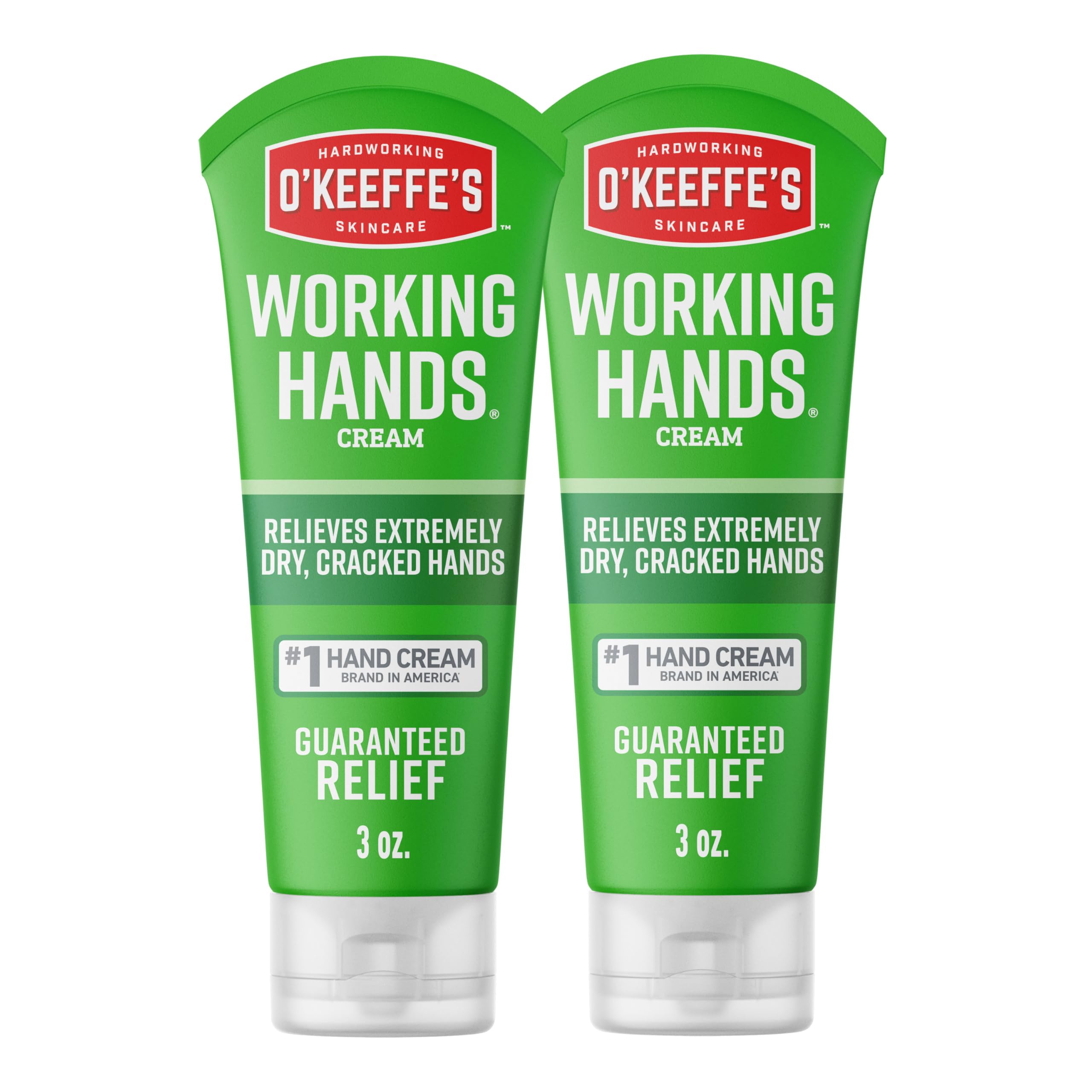 O'Keeffe's Working Hands Hand Cream for Extreme Dryness - 3 oz Tube (2 Pack) - R