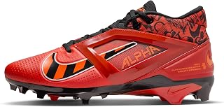 Nike Alpha Menace 4 Elite Football Cleats (FD7036-600, University Red/Black/White)