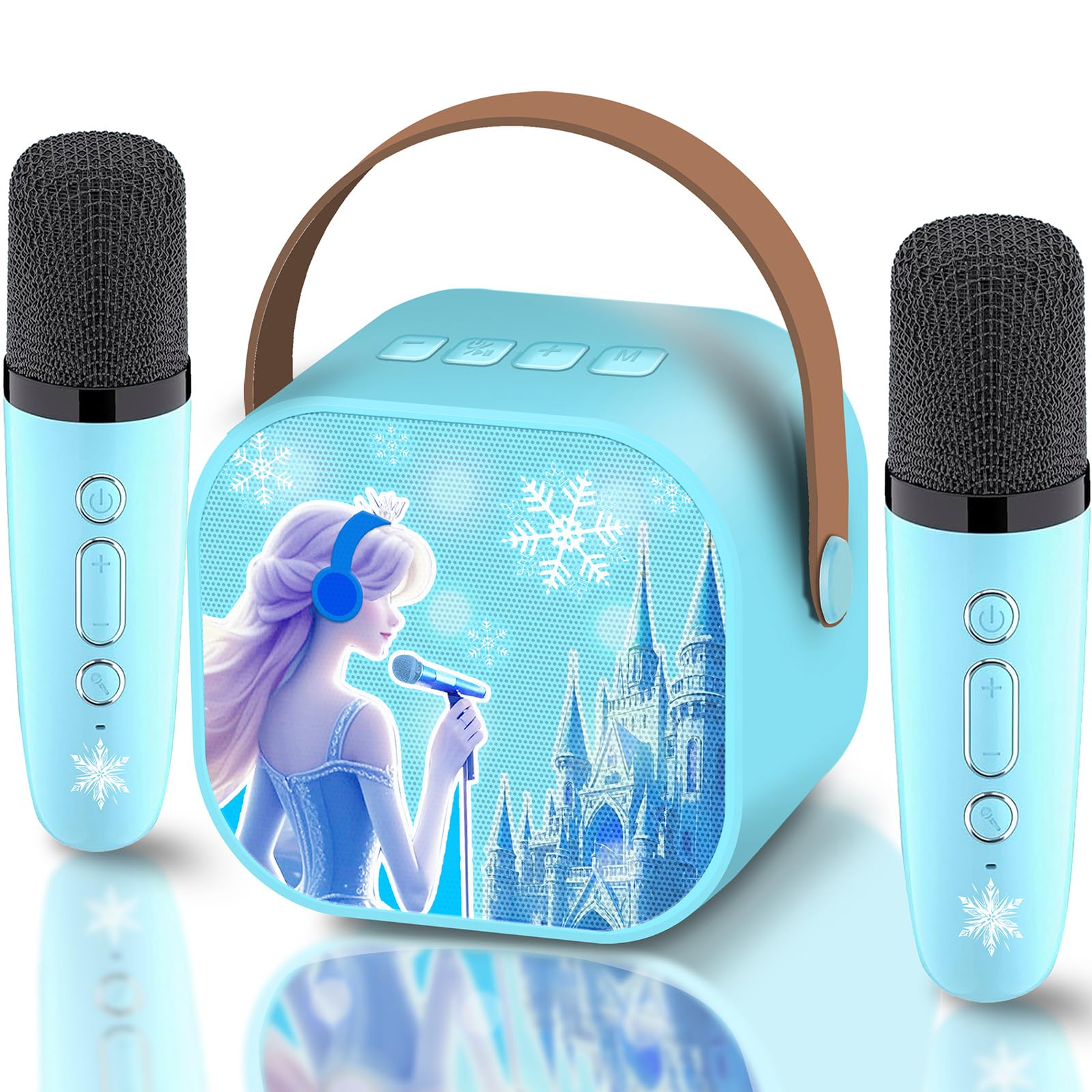 4 5 6 7 8 Year Old Girl Gifts Froze Toys for Girls Princess Toys Karaoke Microph