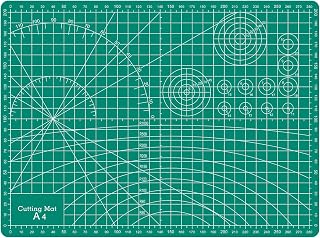 Self Healing Cutting Mat,12in x 9in Sewing Mat for Craft Small Rotary Cutting Board Double Sided 3MM Thickened Sewing Measuring Board for Quilting Craft Hobby Fabric Precision Modeling Projects(A4)